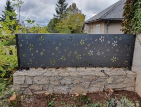 Brise vue corten